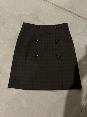 Nine West plaid skirt